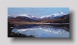 reflection,Loch Glascarnoch    oil on canvas   50 x 100cm
